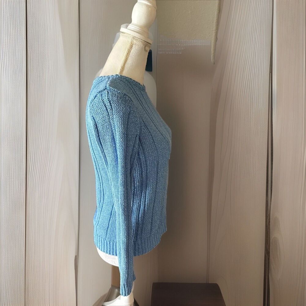 J McLaughlin Women’s Sweater XS, Blue Pullover - Picture 3 of 11